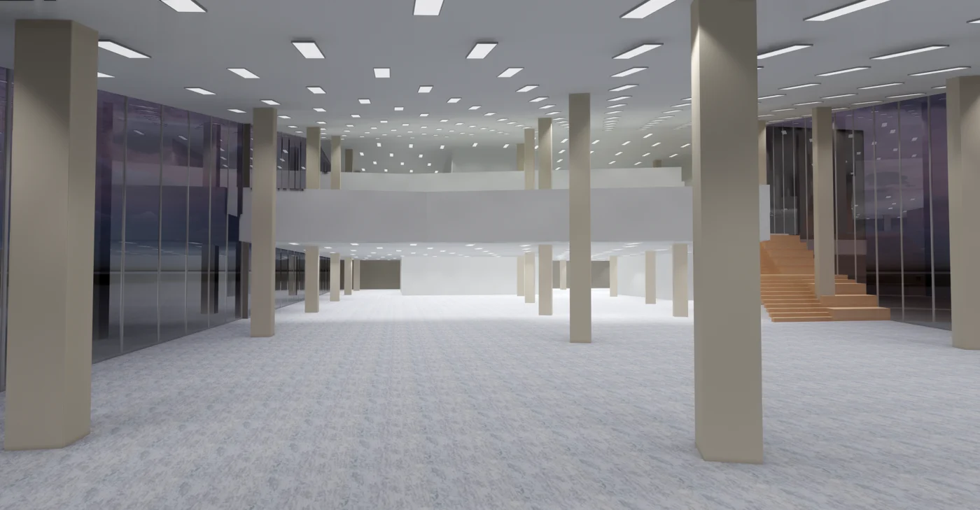 Bâtiment C2, visuel 3D